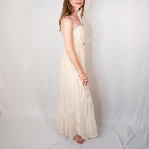 FRENCH CONNECTION Shelbys Pleated Maxi Dress NWT - Picture 3 of 7